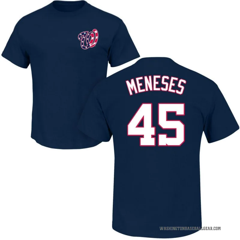 Joey Meneses Men's Washington Nationals 2022 City Connect Jersey - Gray  Authentic